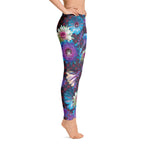 Load image into Gallery viewer, Floral Fishman Classic Donuts Phish Leggings
