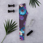 Load image into Gallery viewer, Floral Fishman Classic Donuts Phish Leggings
