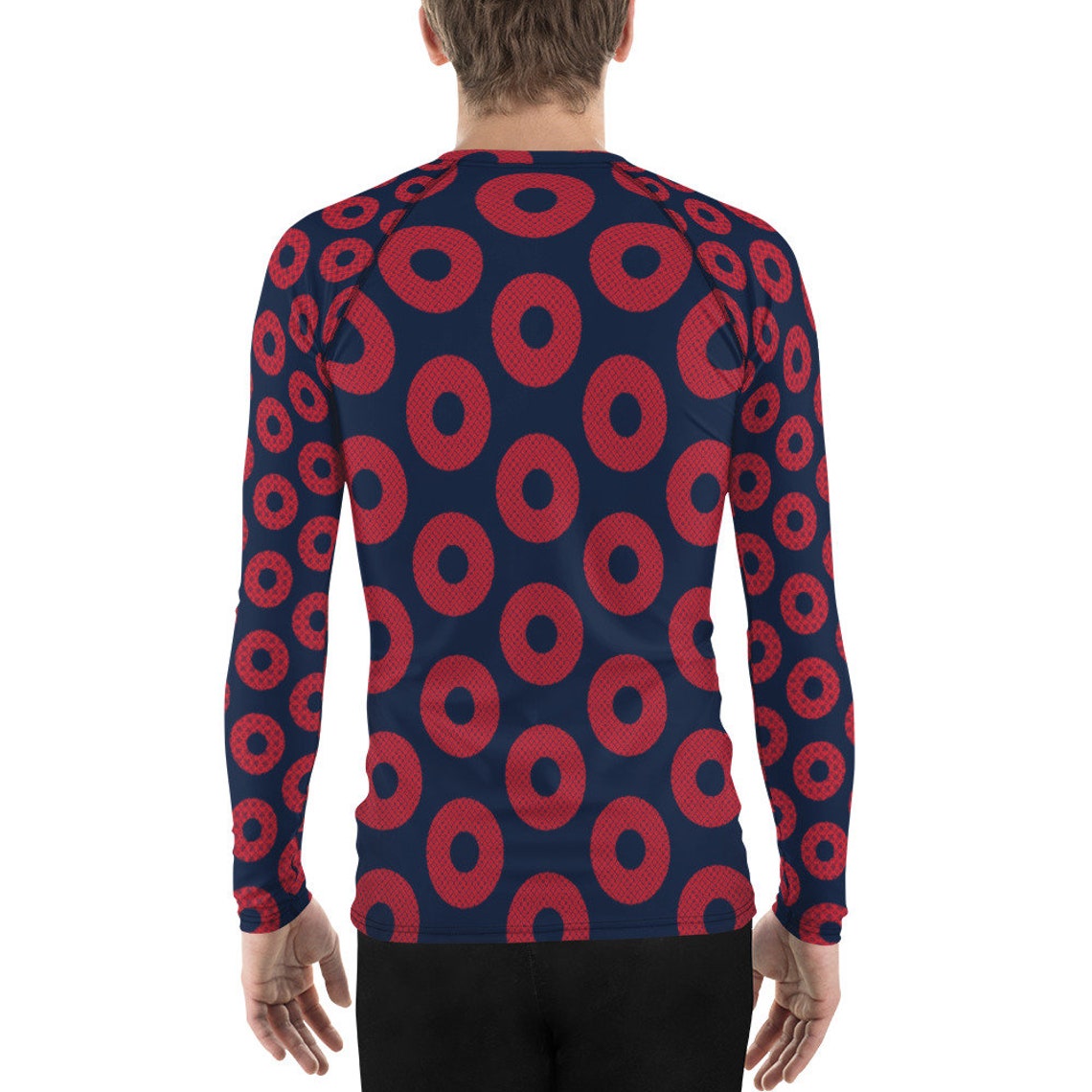 Phish Men's Rash Guard Fishman Donuts Swim