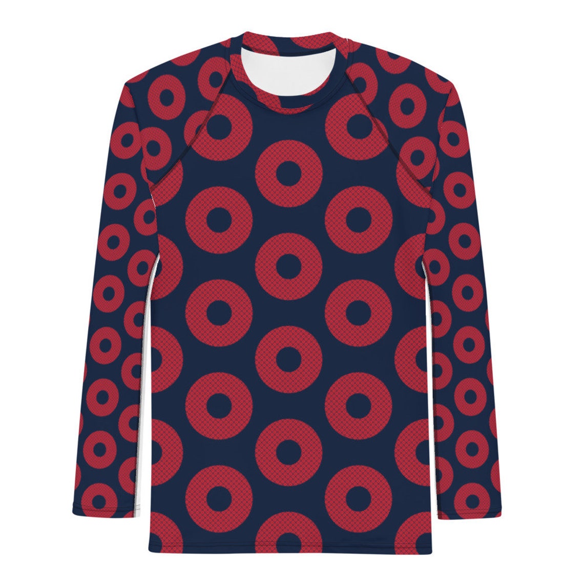 Phish Men's Rash Guard Fishman Donuts Swim