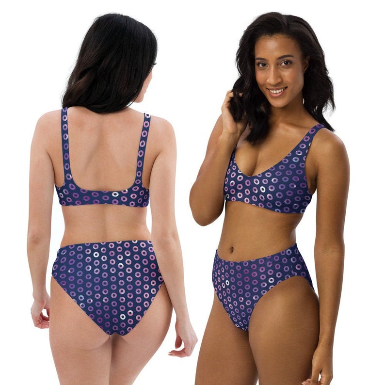 Phish High-Waisted Bikini Fishman Space Donuts Recycled