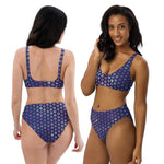 Load image into Gallery viewer, Phish High-Waisted Bikini Fishman Space Donuts Recycled
