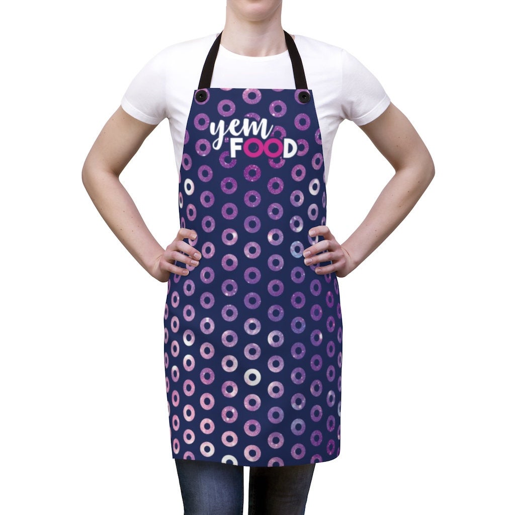 YEM Food Fishman Space Donuts Chef Apron Phish