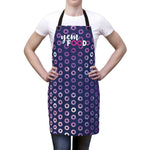 Load image into Gallery viewer, YEM Food Fishman Space Donuts Chef Apron Phish
