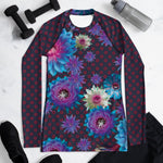Load image into Gallery viewer, Fishman Floral Donuts Women&#39;s Phish Rash Guard
