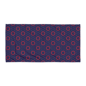 Fishman Flower of Life Donuts Beach and Bath Phish Towel