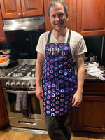 Load image into Gallery viewer, YEM Food Fishman Space Donuts Chef Apron Phish
