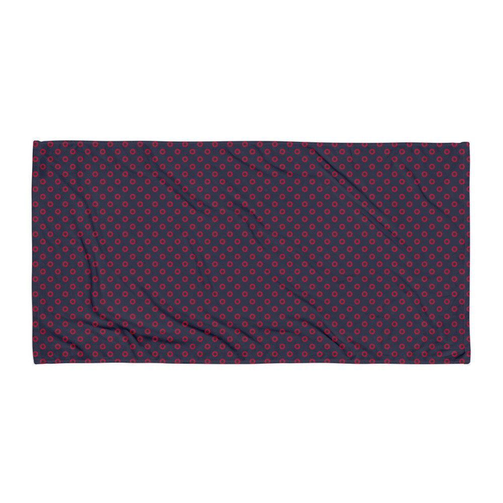 Fishman Classic Donuts Phish Beach Towel