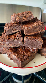 Load image into Gallery viewer, Triple Chocolate Vegan and Gluten Free Brownies
