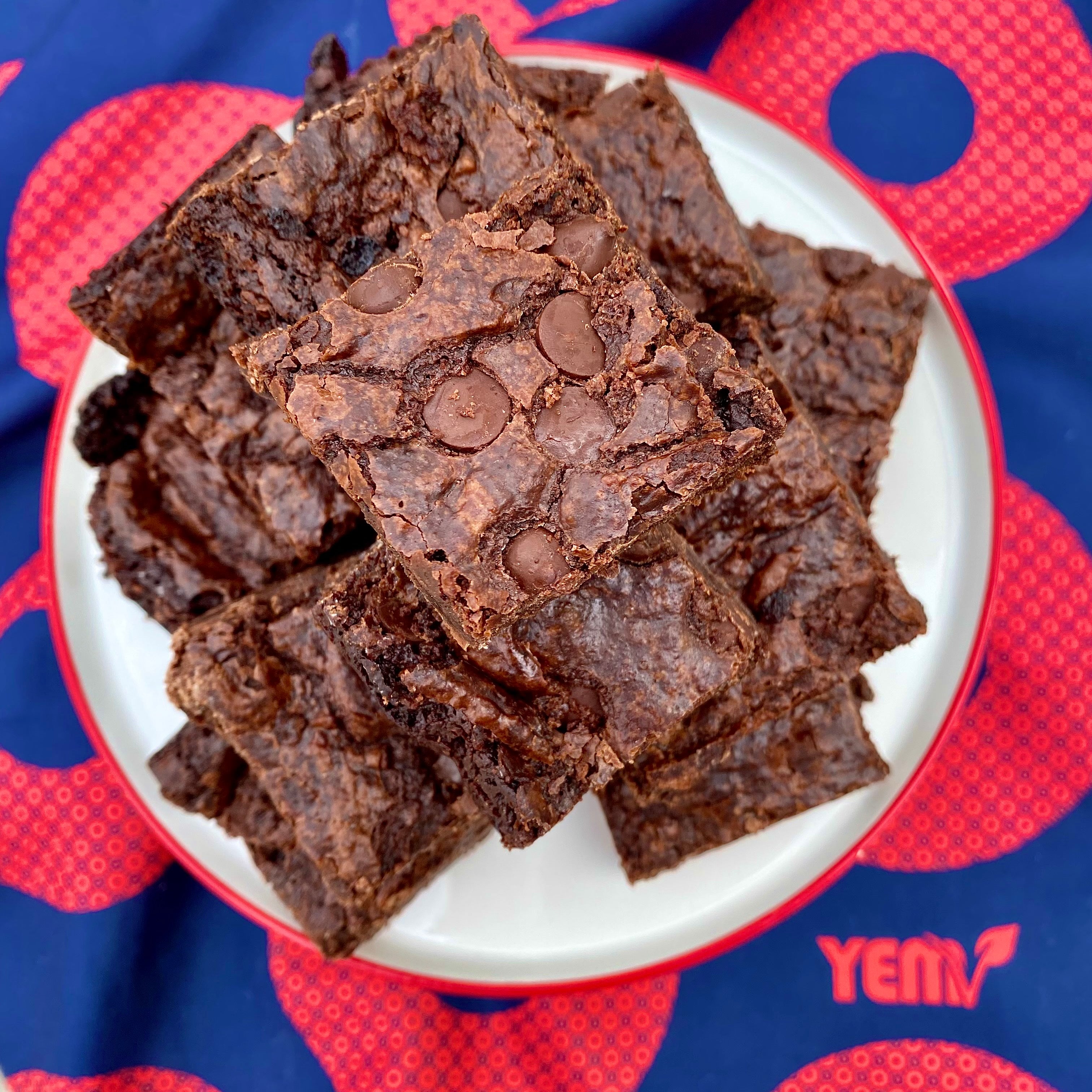 Triple Chocolate Vegan and Gluten Free Brownies