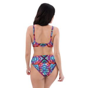Fishman Kuroda Kaleidoscope Donuts Phish Recycled High-Waisted Bikini