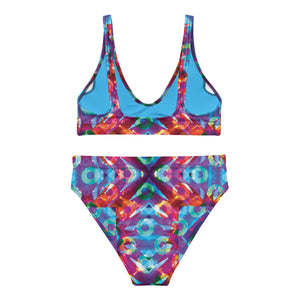 Fishman Kuroda Kaleidoscope Donuts Phish Recycled High-Waisted Bikini