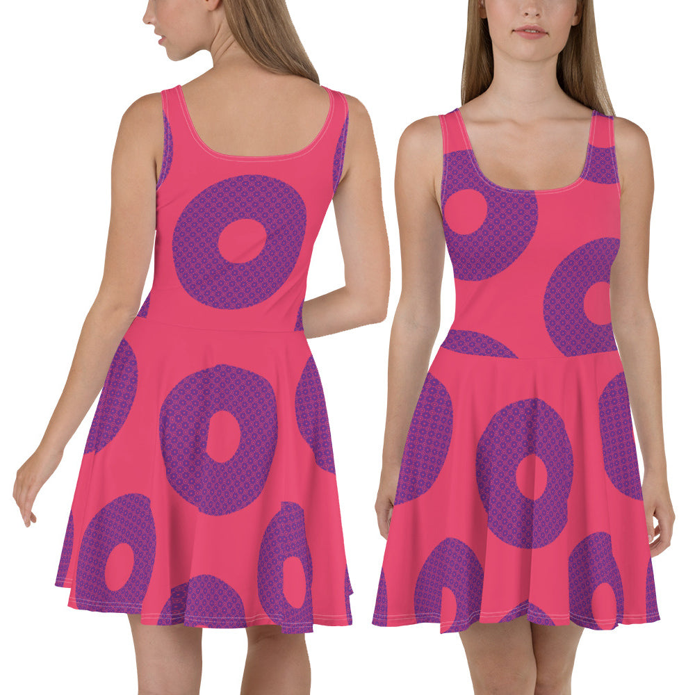 Phish LEMSG Set 1 Fishman Donuts Skater Dress