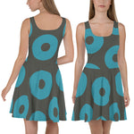 Load image into Gallery viewer, Phish LEMSG Set 2 Fishman Donuts Skater Dress
