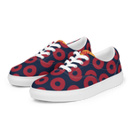 Load image into Gallery viewer, Phish Men’s lace-up canvas Fishman Donut Shoes
