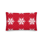 Load image into Gallery viewer, Fishman Donuts and Snowflakes Premium Linen Like Phish Pillow
