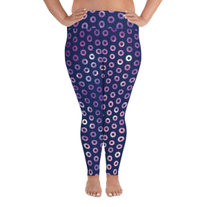 Phish Fishman Space Donuts Yoga Pants Plus Size Leggings