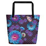 Load image into Gallery viewer, Floral Fishman Classic Donuts Beach Bag. Phish Tour
