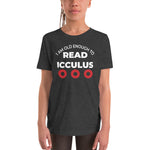 Load image into Gallery viewer, I am Old Enough to Read Icculus Youth Short Sleeve Phish T-Shirt
