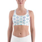 Load image into Gallery viewer, Kasvot Växt Fishman Donuts Sports Bra. Phish Tour
