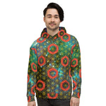 Load image into Gallery viewer, Fishman Flower of Life Donuts Unisex Phish Hoodie
