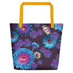 Load image into Gallery viewer, Floral Fishman Classic Donuts Beach Bag. Phish Tour
