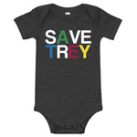 Load image into Gallery viewer, Save Trey Rescue Squad Baby One Piece Playsuit. Phish Tour
