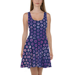 Load image into Gallery viewer, Fishman Space Donuts Phish Skater Dress
