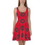 Load image into Gallery viewer, YEMSG Phish Fishman Clone Donuts Skater Dress
