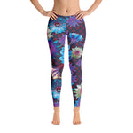 Load image into Gallery viewer, Floral Fishman Classic Donuts Phish Leggings
