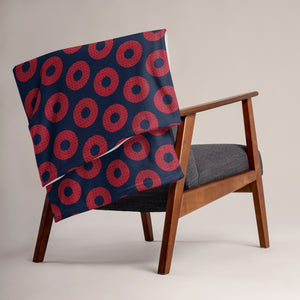 Fishman Donuts Phish Donut Throw Blanket