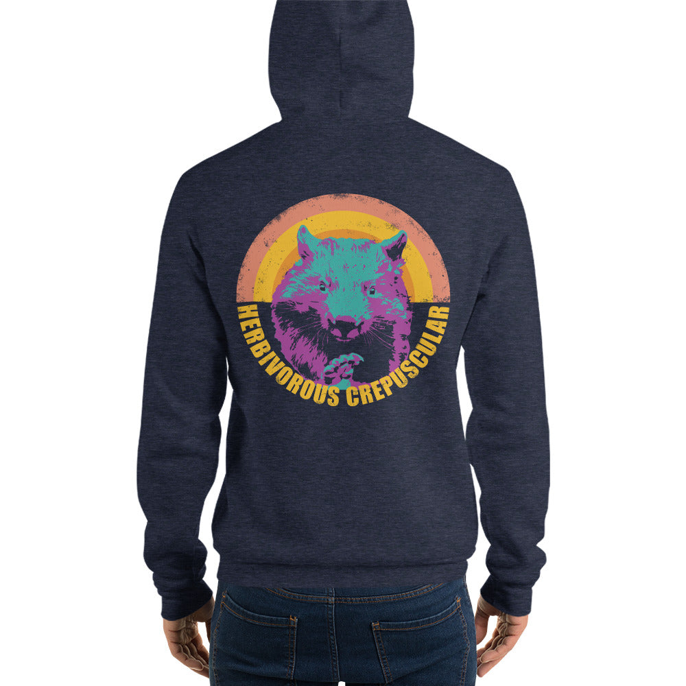 Herbivorous Crepuscular Vegan Wombat Phish Hoodie