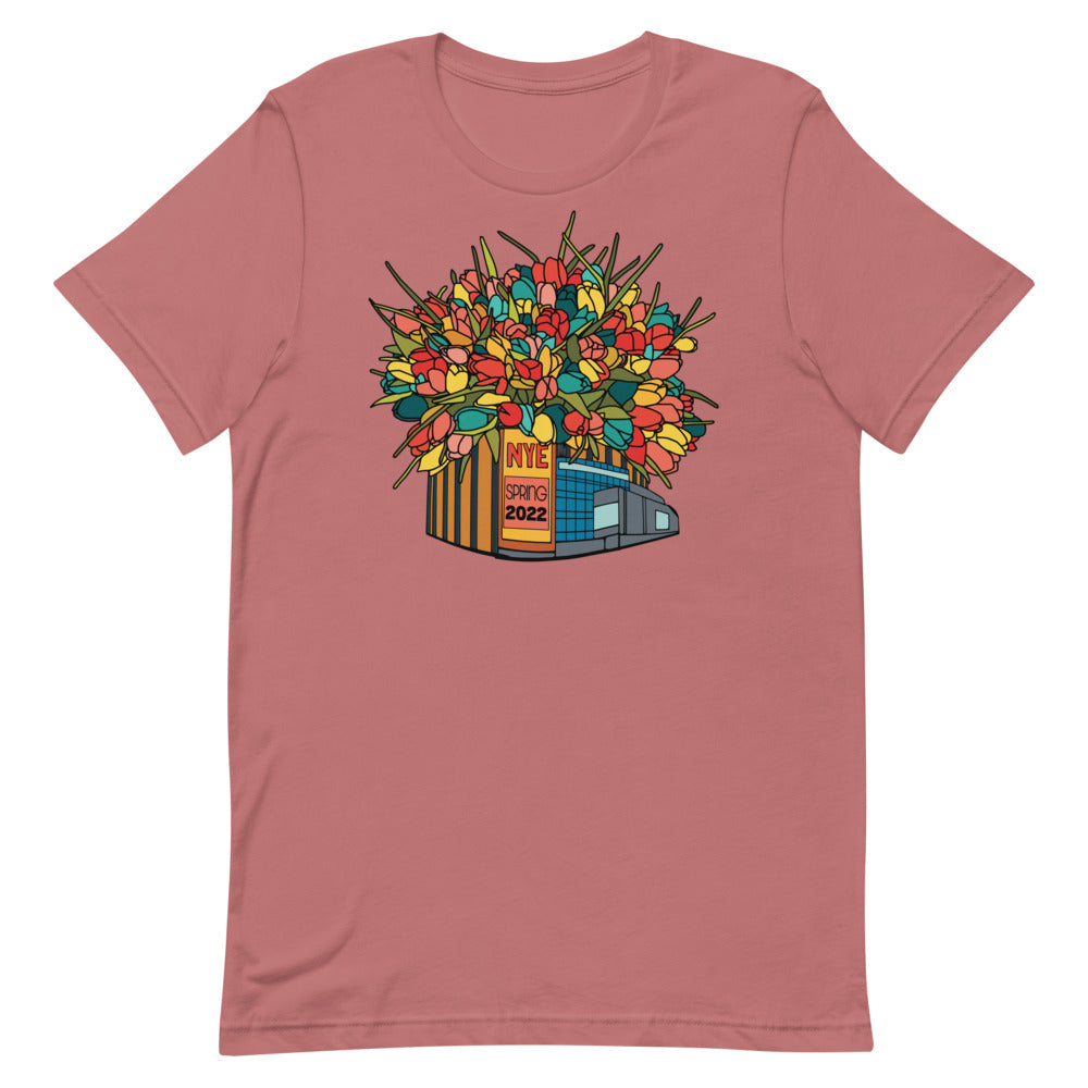 YEMSG Tulips Spring New Years Short-sleeve unisex Phish t-shirt