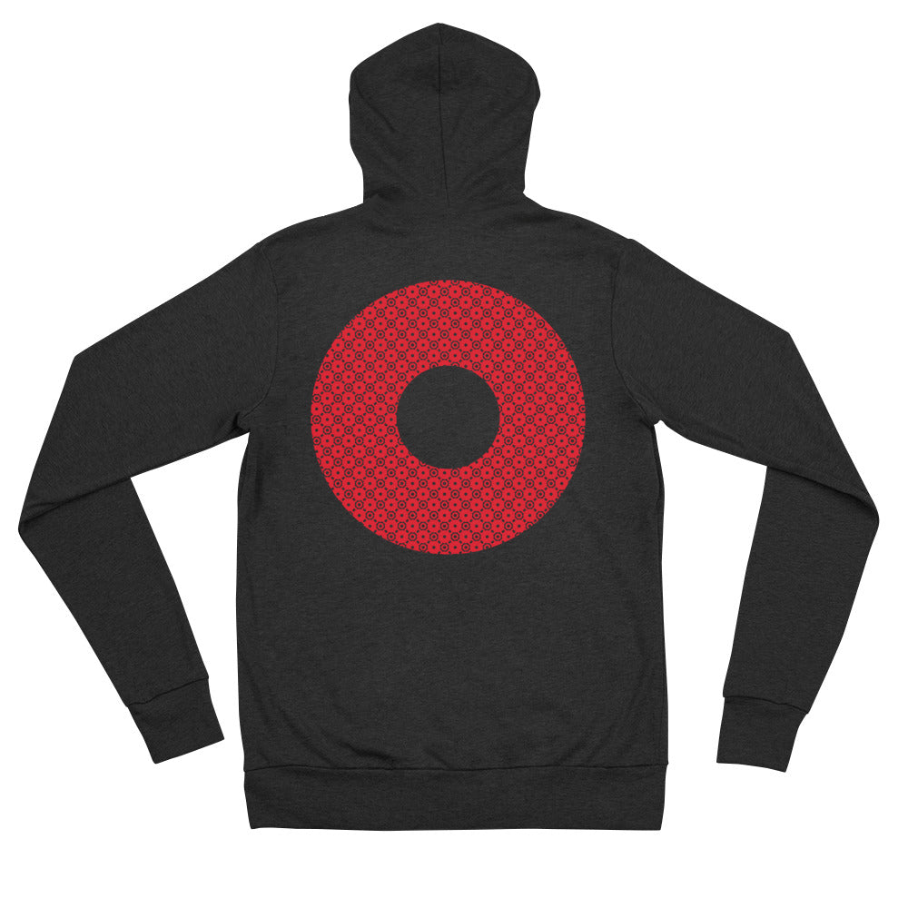 Fishman Donut Phish Unisex Zip Hoodie