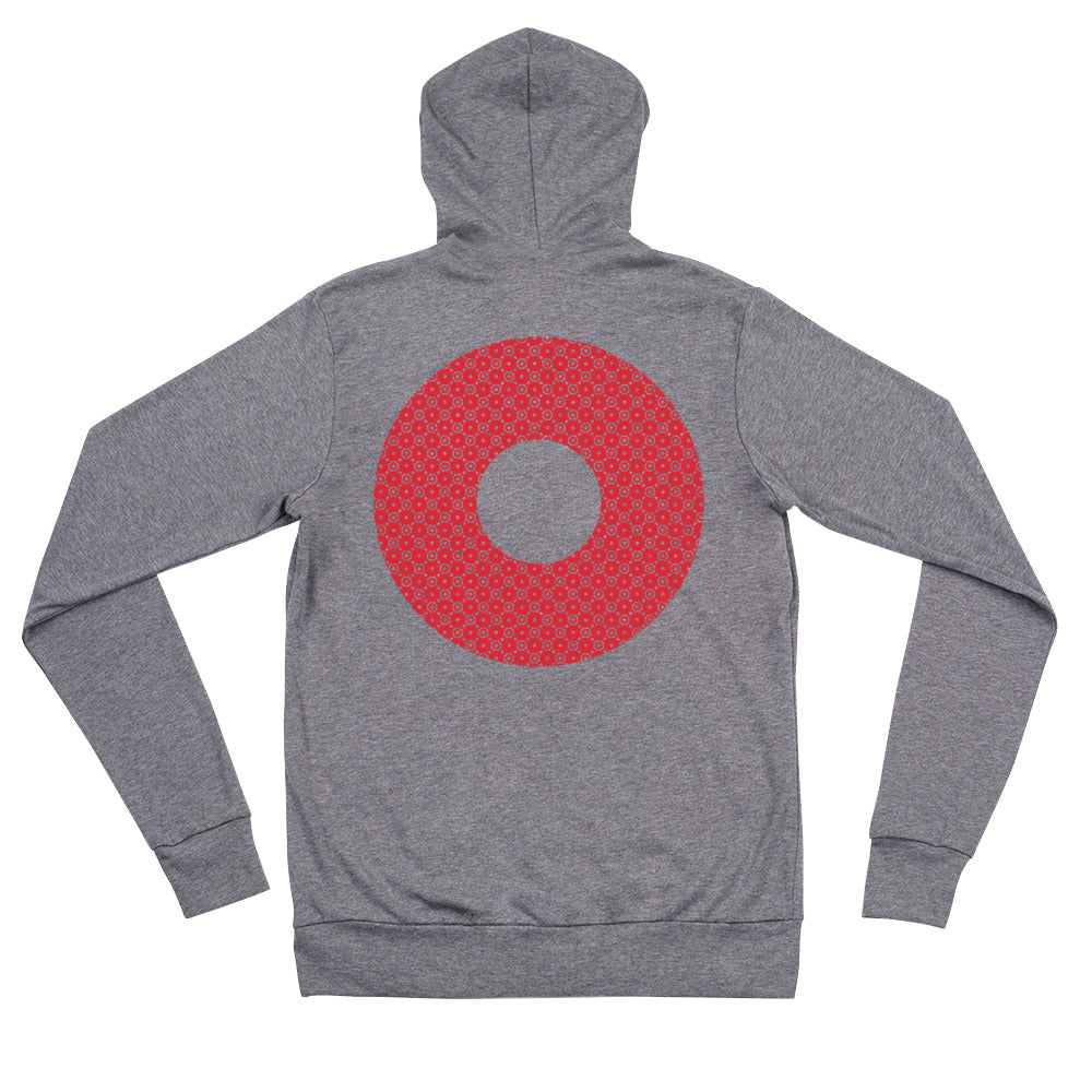Fishman Donut Phish Unisex Zip Hoodie
