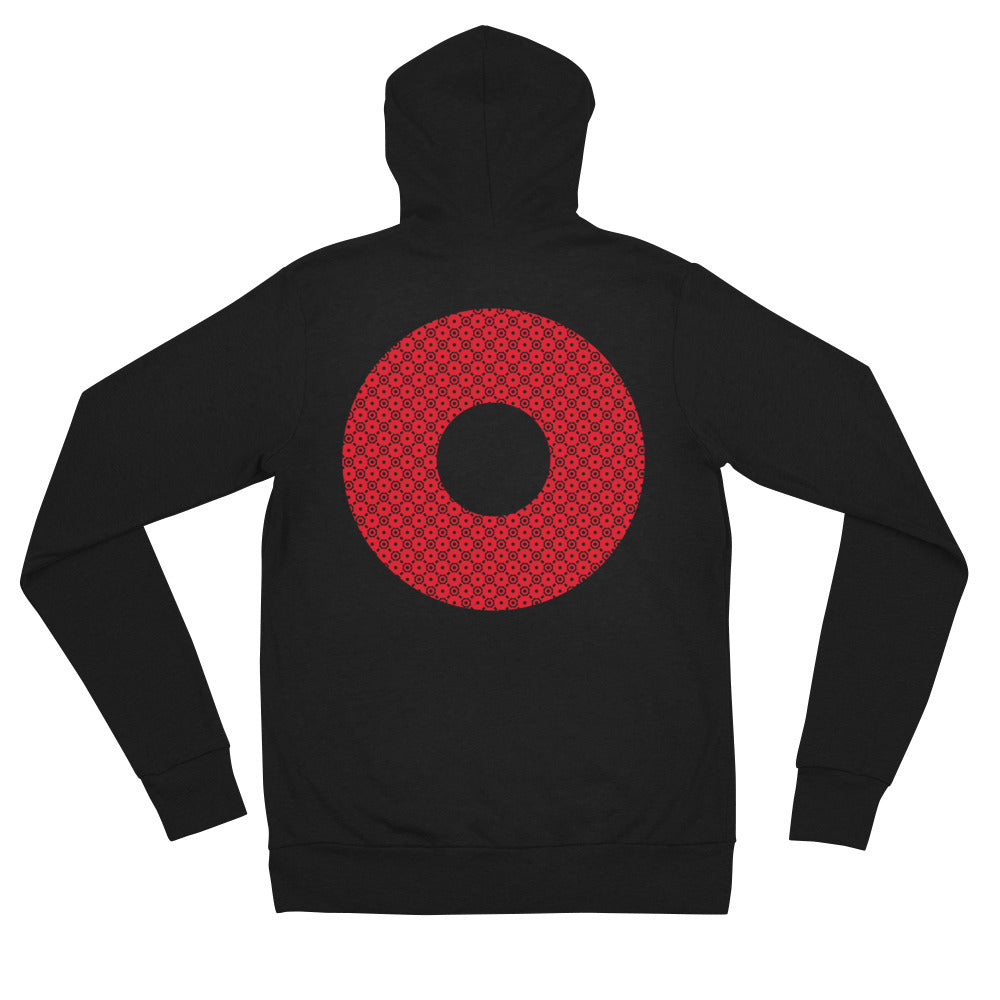 Fishman Donut Phish Unisex Zip Hoodie