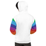 Load image into Gallery viewer, Woke Wook Rainbow Sleeve Unisex Hoodie
