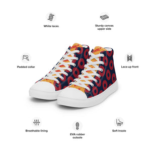 Phish Women’s High Top Canvas Shoes